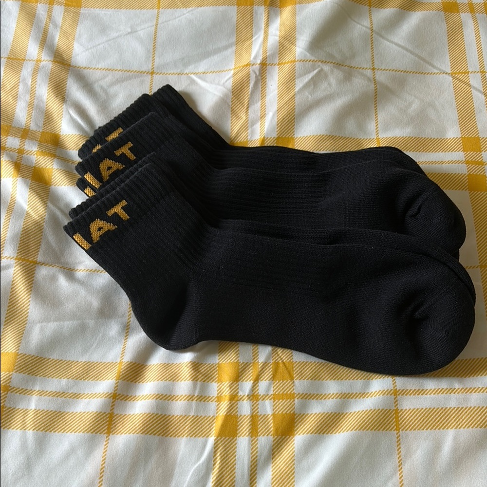 Black Men's Socks 3 pairs NWOT